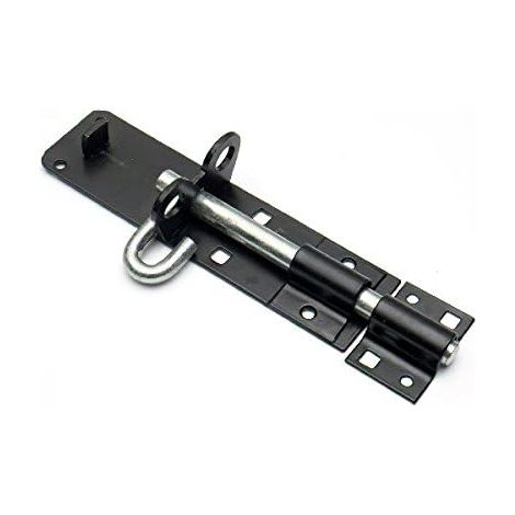 Lot de 3 boulons à plaquettes robustes Brenton type 2A en acier noir 150 mm
