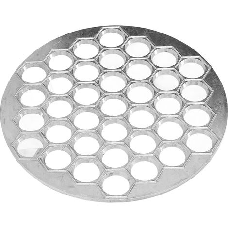 Aluminium-Ravioliform mit 37 Mulden, Wontonpresse, DIY-Backutensil, manuelles Presswerkzeug (1/5)