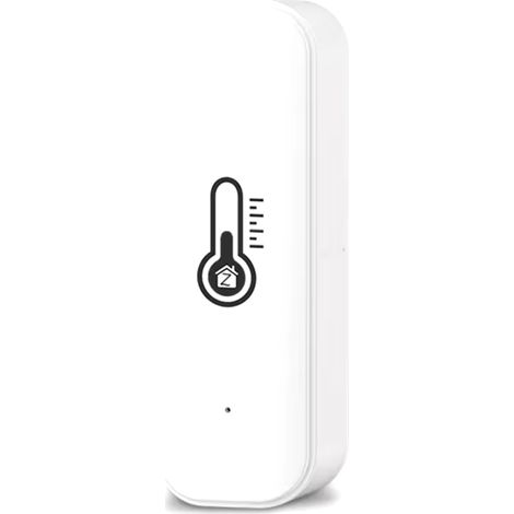 Sensor de temperatura y humedad Tuya TH08W Zigbee, requiere puerta de enlace, blanco (1/5)