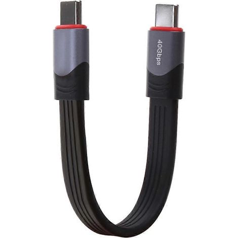 40-Gbit/s-USB-4-Kabel (4 Anschlüsse), 100-W-Ladeleistung, 40-Gbit/s-Datensynchronisation