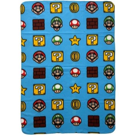 Plaid - MARIO BROS - Articles - 100 x 140 cm (1/5)