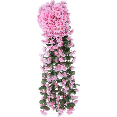 Fleur Artificielle En Plastique - Liane Suspendue Réaliste - Décoration Jardin Mariage Intérieur - Lot De 1 (1/5)