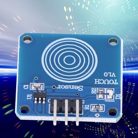 12 Stück TTP223B digitales Berührungsschalter-Sensor-kapazitives Berührungsschaltermodul (1/5)
