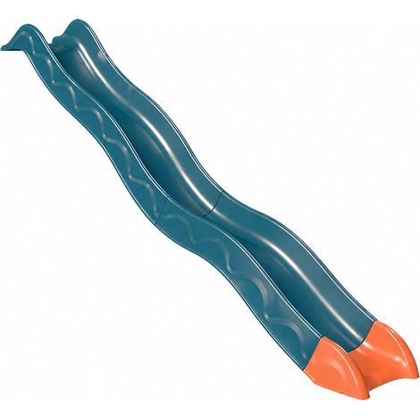 Glissière bleue/corail avec pieds 3,32 m (1/2)