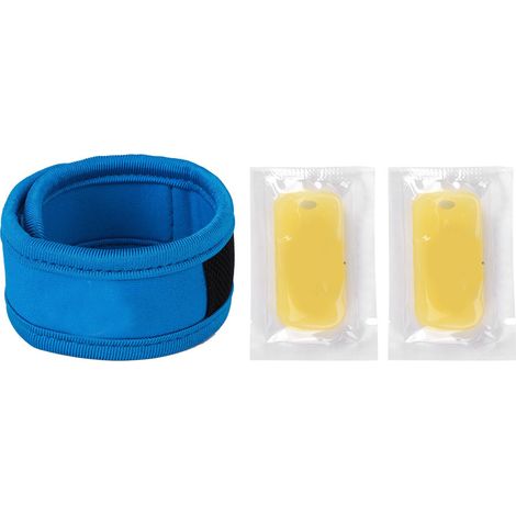 Bracelet Anti-Moustiques pour Femmes Enceintes, Adultes et Bébés - Répulsif Insectes Portable Bleu Foncé (1/5)