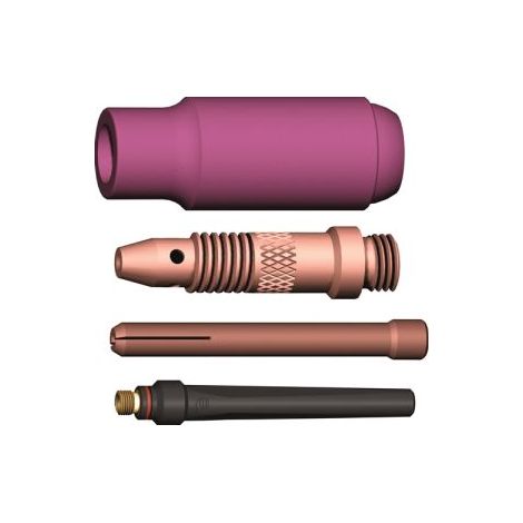 TIG-Zubehörkit 4-tlg.in Ku.-Box WE 2,4mm A.BINZEL (1/2)