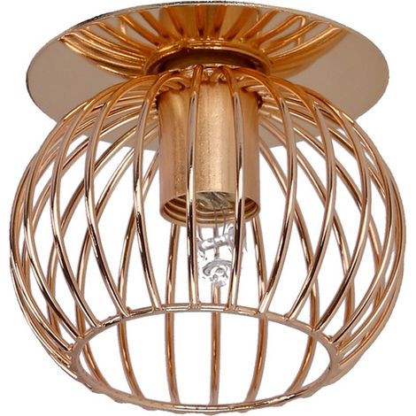 Faretto da soffitto Candellux SK-93 oro metallo 1xG9 (1/4)