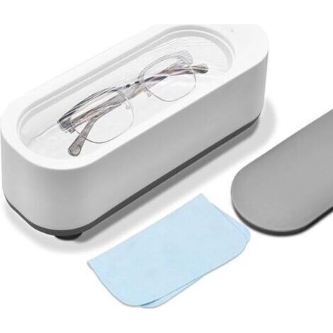Nettoyeur à ultrasons 300ml Fréquence 45000 Hz Nettoyage bijoux, lunettes, montres Technologie omnidirectionnelle 360° (1/5)