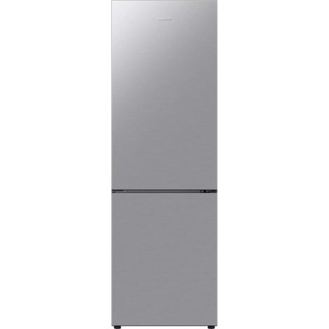 Samsung – Réfrigérateur congélateur bas 344L – 230L réfrigérateur – 114L congélateur – Classe énergétique E – 35 dB – Verre trempé – Pose libre (1/4)