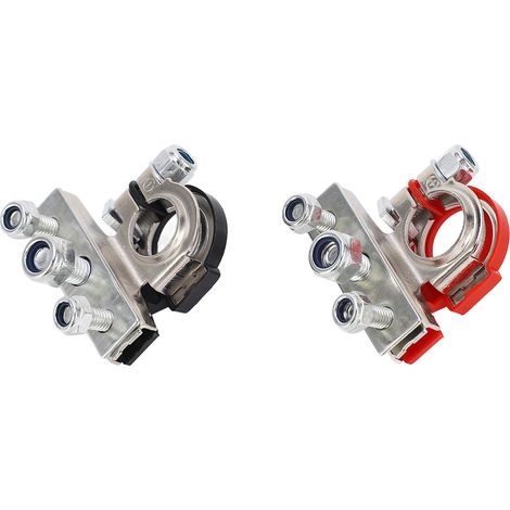 Connecteur à dégagement rapide pour batterie, 3 voies, pôles positif et négatif, borne à déconnexion rapide pour voiture, camping-car, bateau (1/5)
