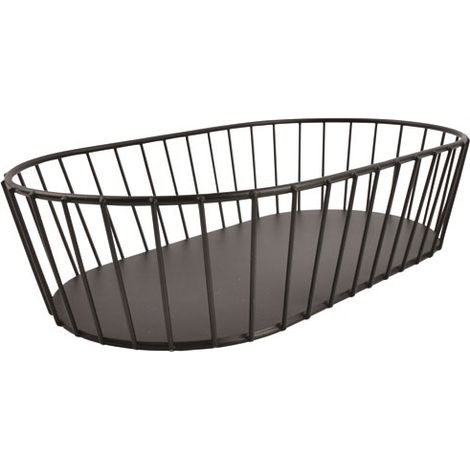 Metallkorb 29x16x7cm Schwarz – Fine Dining Living
