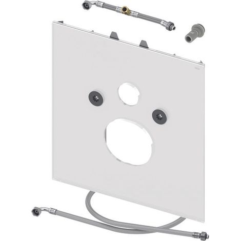 TECE 9650103 Plaque en verre WC TECElux (1/3)