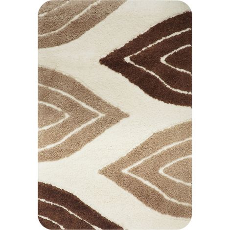 Tapis de bain Dutch House Paris 60x90 cm Bruin