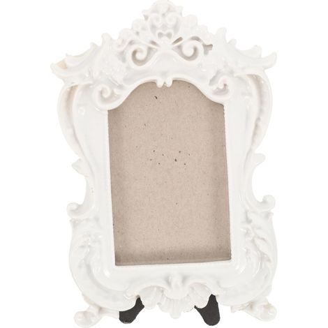 Cadre photo vintage décoratif en relief, cadre photo robuste sur pied pour la décoration intérieure de la chambre ou du salon. (1/5)