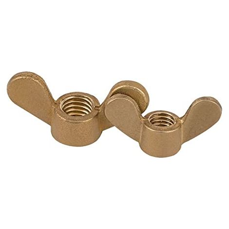 2/5/10 pièces M3 M4 M5 M6 M8 M10 M12 M16 M20 Écrous à oreilles en (1/4)