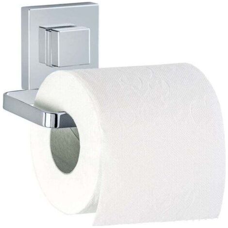 QUADRO toilet paper holder, Vacuum-Loc - stainless steel, (1/4)