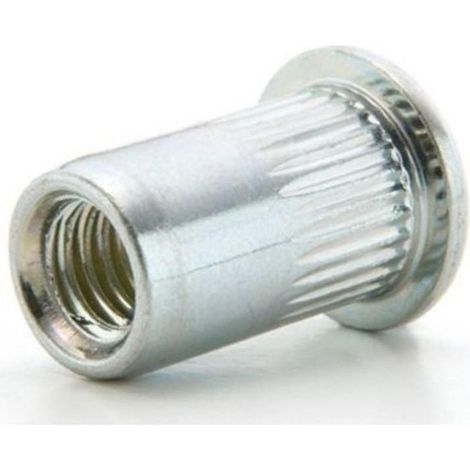 UCAFIX tuerca remachable con ala cincada metrica m-6 , La tuerca remachable con ala cincada de la marca UCAFIX se utiliza para crea