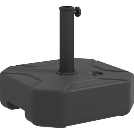 Pied de parasol lestable 25 kg support carré 38/48 mm (1/5)