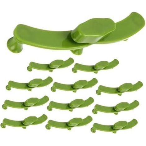 CSPARKV 12.5cm12 Pièces Façonneur De Branche Filets Bifurquer Treillis Végétal Filet Végétal Bordure De Jardin Cisailles De Jardinier Liens Végétaux Outils De Jardin Piquets De Plantes Plastique (1/5)