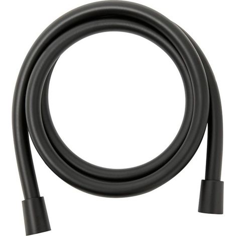 Flexible de douche SAT avec blocage anti-rotation noir mat SATHADICEFC