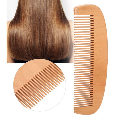 Kit de Soins Barbe Homme - Brosse et Peigne en Bois pour Moustache et Barbe Portable (1/5)