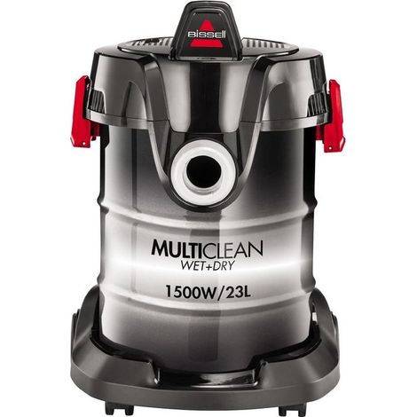 Bissell 2026M Bidone Aspira Solidi e Liquidi MultiClean Drum 23 L Nero Bianco