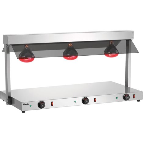 Pont Chauffant Professionnel Infrarouge - 2 ou 3 Zones - Bartscher