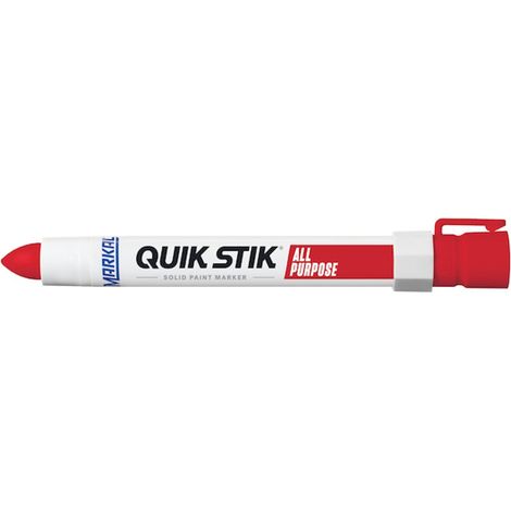 Marqueur séchage rapide QUIK STIK® - rouge - MARKAL