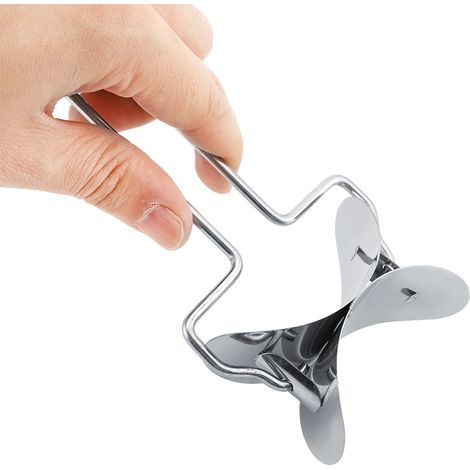 Outil de découpe de pâte à raviolis en acier inoxydable, rouleau à pâtisserie, moule circulaire