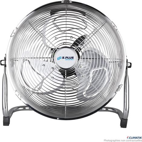 Ventilateur professionnel SPLUS à poser 35 cm, 55 W, 3 vitesses - VM 30 PA.2