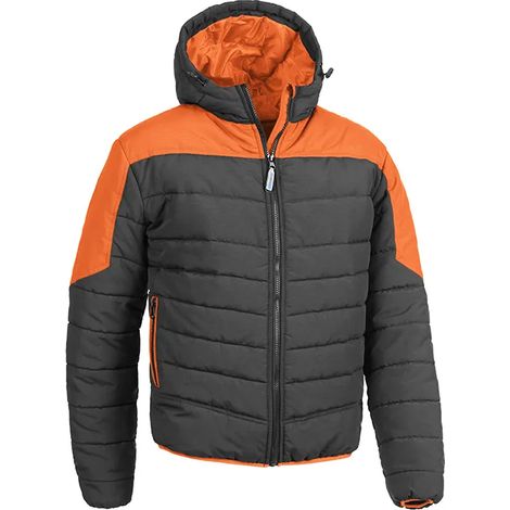 GIUBBOTTO KINGJOB ANTRACITE/ARANCIO