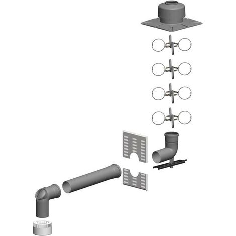 ATEC Basis-Set Schacht d 100 DN 100 inkl. Verbindungsleitung, 2372 (1/2)