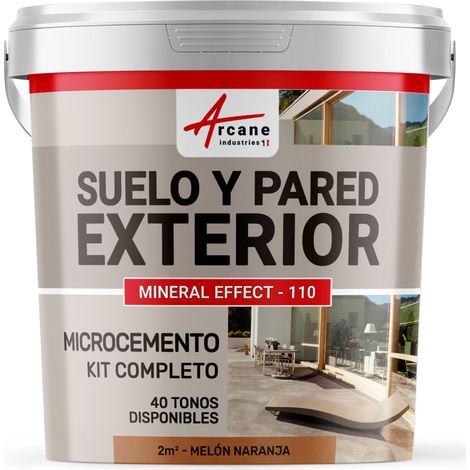 Microcemento para exteriores: suelos, muros, terrazas, balcones, escaleras