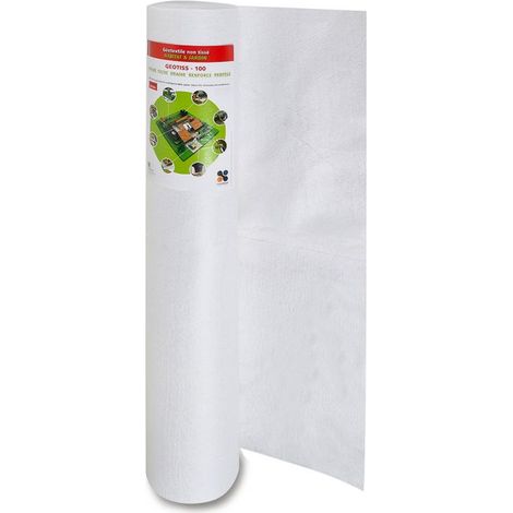 Feutre géotextile barrière perméable du sol 2x25ml RACINE F-PAI028 (1/5)