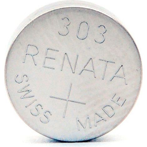 Batteria a bottone Renata 303 standard 1 55 volt diametro 11 6 mm (1/3)