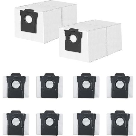 Lot de 10 Sacs d'aspirateur pour Dreame L10s Ultra Gen 2/L10s Ultra Gen 3/X40 Ultra/X50 Ultra/L40 Ultra/L50 Ultra/Mova P10/E30/P50/V50 (1/5)