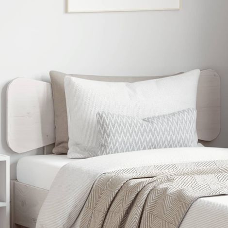 Tête de lit blanc 90 cm bois massif de pin vidaXL