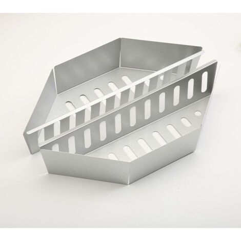 Paniers à Charbon Char-Basket pour Barbecues à Charbon Paniers à Charbon de Bois pour Chaleur directe et indirecte, Accessoires pour 2 pièces (1/4)
