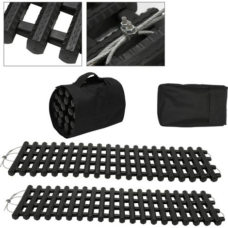 SWANEW Paraurti Stabile 2X Grip Auto Camion Auto Pneumatico Scala Tappetino di trazione (1/5)