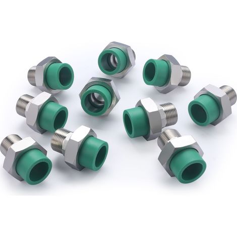Racor PPR macho QUICK PLOMBERIE 3/4 - Ø25 (x10)