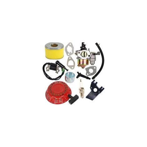 Carburateur avec filtre à air 17210-ZE1-822 – Kit pour moteurs GX140 GX160 GX200 5,5 HP 6,5 HP – Démarreur et bougie inclus (1/5)