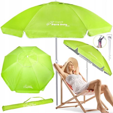 Ombrellone da giardino/spiaggia Sopot Para Sole con protezione UPF 50+, 240 cm (chiuso) SP0810 (1/5)