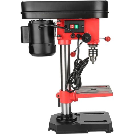 Perceuse d'établi, perceuse d'établi, perceuse d'établi, Support monté sur établi, 350 W, 5 Vitesses, 50 mm, Outil de réparation d'établi (1/5)