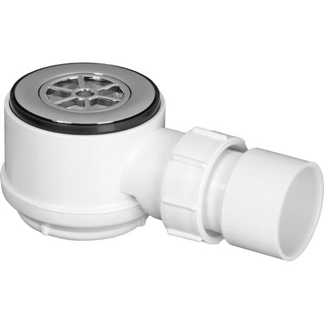 McAlpine STW4-65 20mm Water Seal Slim Shower Trap with Solvent Weld Outlet