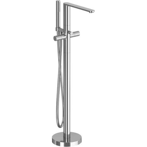 Ravak Chrome II - Mitigeur de baignoire pour montage au sol, avec accessoires, chrome X070456 (1/3)