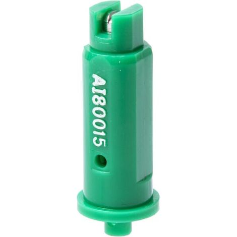 Ugello iniezione aria AI 80° 015 TeeJet in acciaio inox verde TEEJET AI80015VS