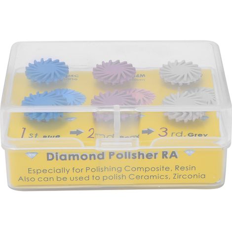 Kit de 6 disques de polissage dentaire - Matériel de blanchiment pour cabinet dentaire (1/5)