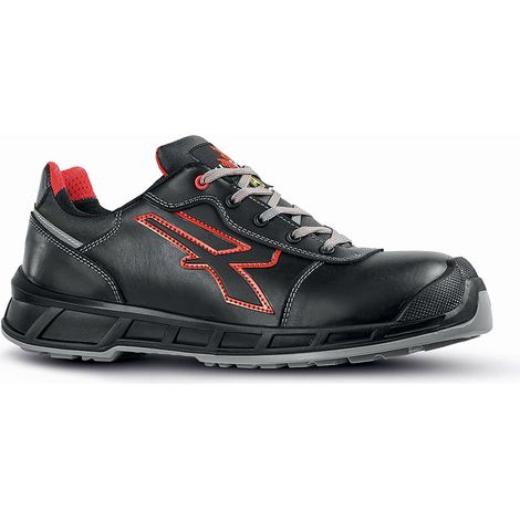 Zapatos de seguridad bajos BILLIE S3 CI SRC ESD - Negro/Rojo 45