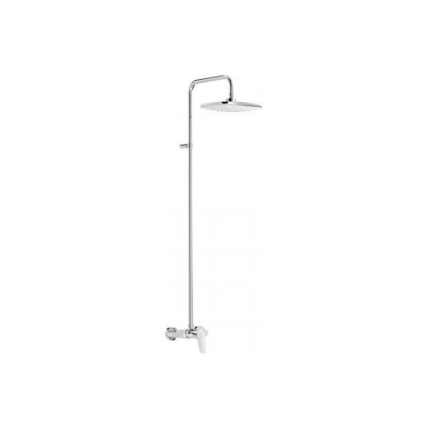 Mitigeur douche Douche fixe de 242x242 mm à rotule Chromé - TRES 21799501