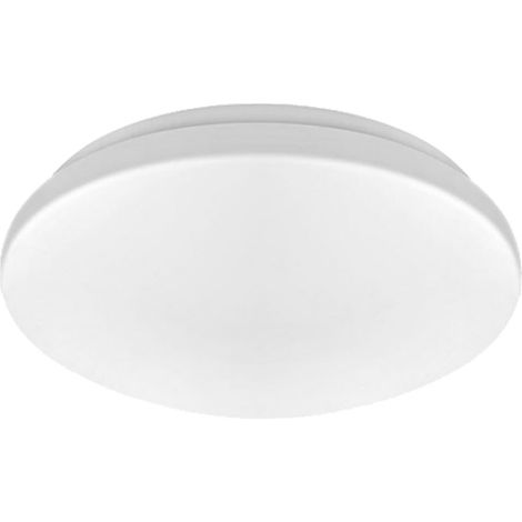 Deckenlampe Deckenleuchte Wohnzimmerlampe Esszimmerleuchte Flurleuchte, Eisen weiß, Tageslicht, 1x LED 20W 1500Lm kaltweiß, LxBxH 28x28x6cm (1/3)
